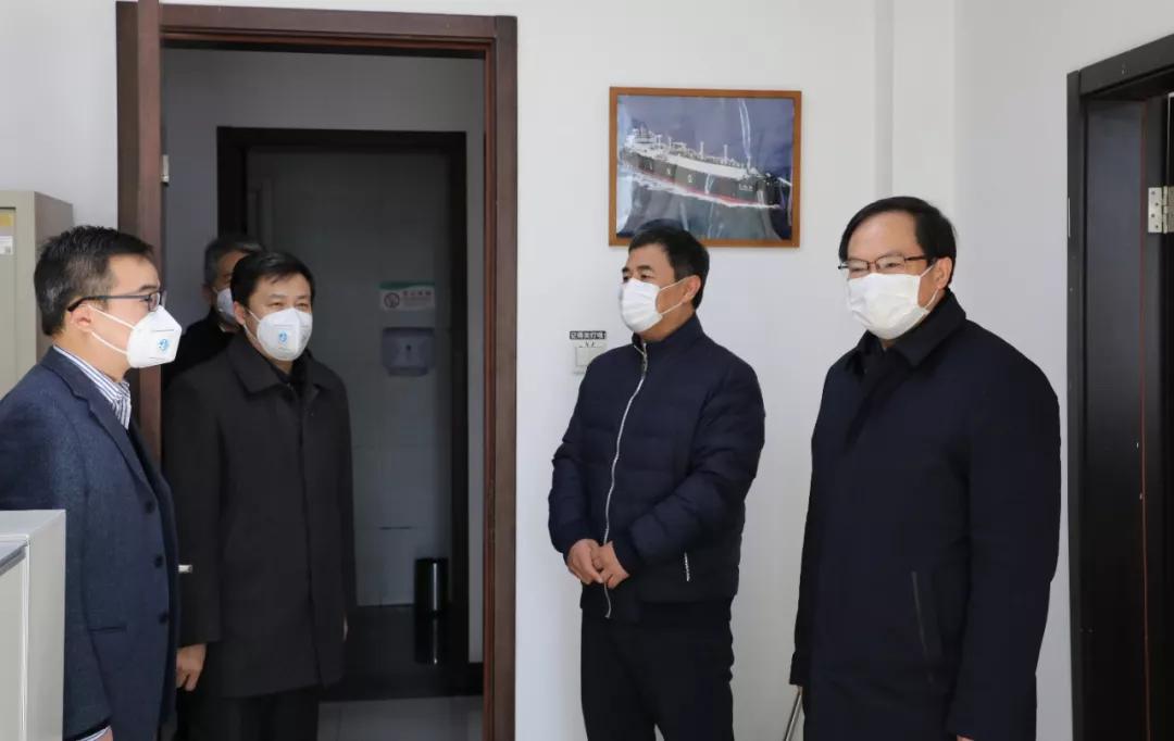楊金成到長城電子、綜合院檢查指導(dǎo)疫情防控和復(fù)工復(fù)產(chǎn)工作
